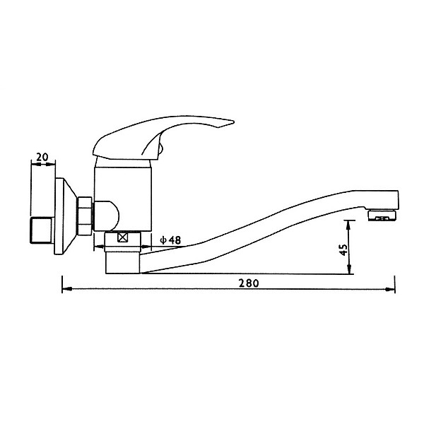 KITCHEN TAP L-1106