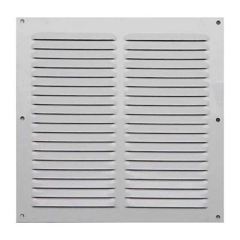 Aliumininės ventiliacijos grotelės. 200 x 200 mm