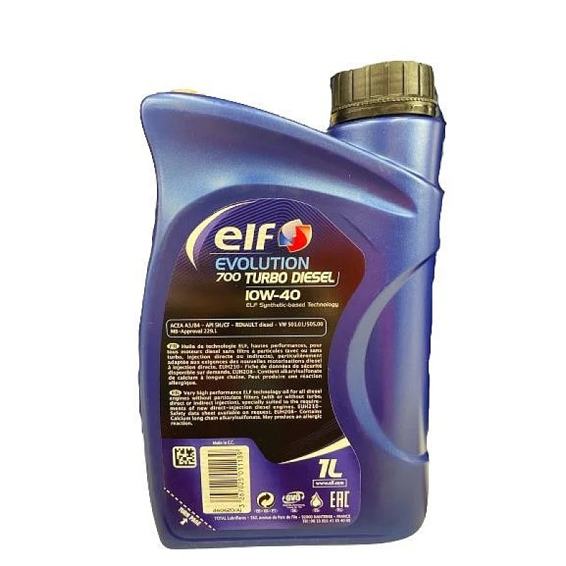 MOTOREĻĻA ELF EVOLUT 700 TD 10W40 1L