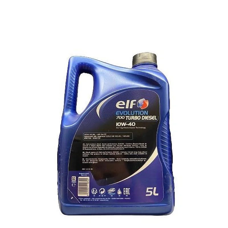 MOTOREĻĻA ELF EVOLUT 700 TD 10W-40 5L