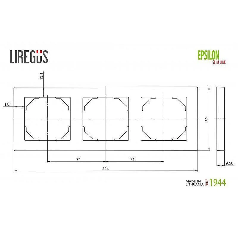 FRAME EPSILON SLIM K14-145-03 WHITE