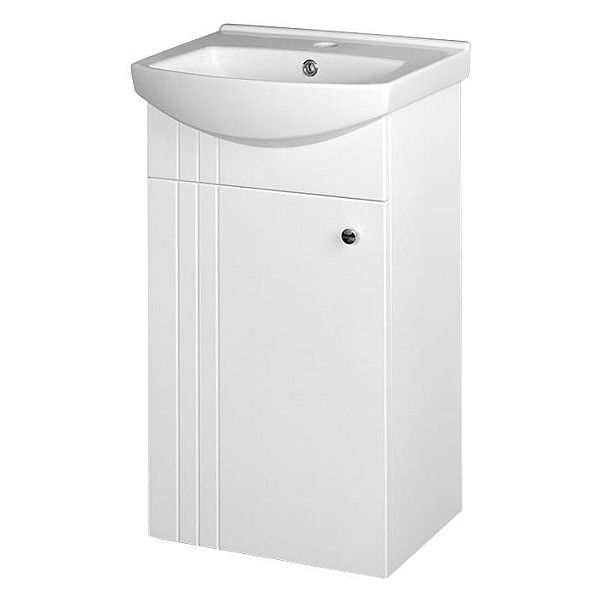 CABINET WITH WASHBASIN SA44 WHITE