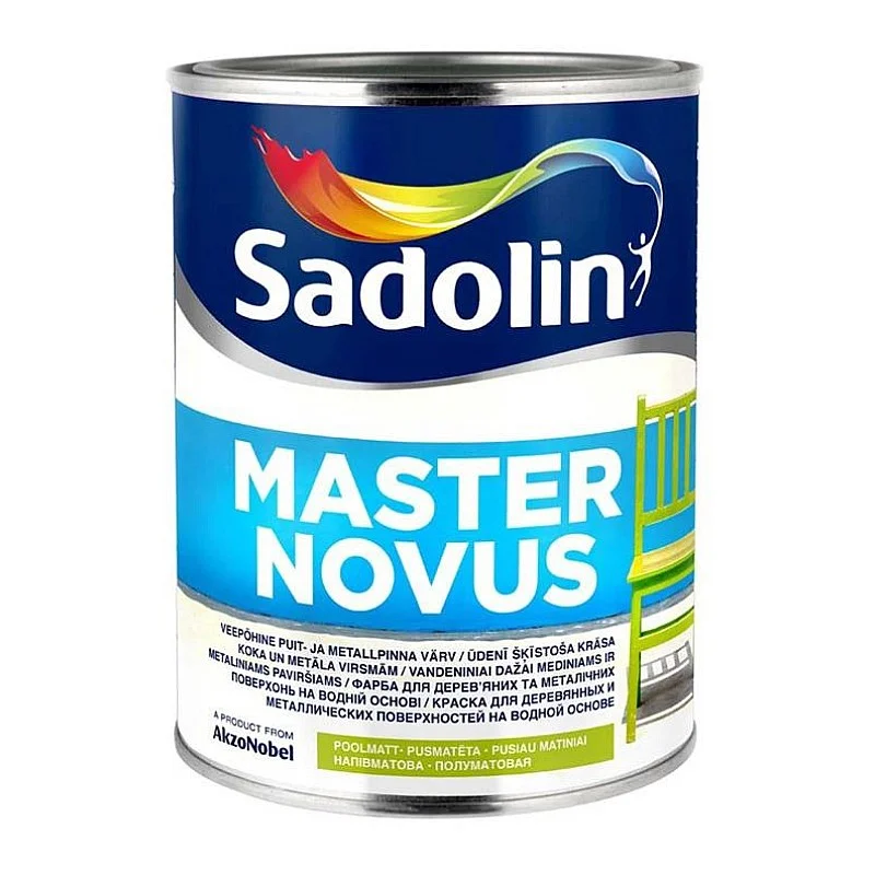 VANDENINIAI ALKIDINIAI DAŽAI „MASTER NOVUS“ (15 BW; 1 l)