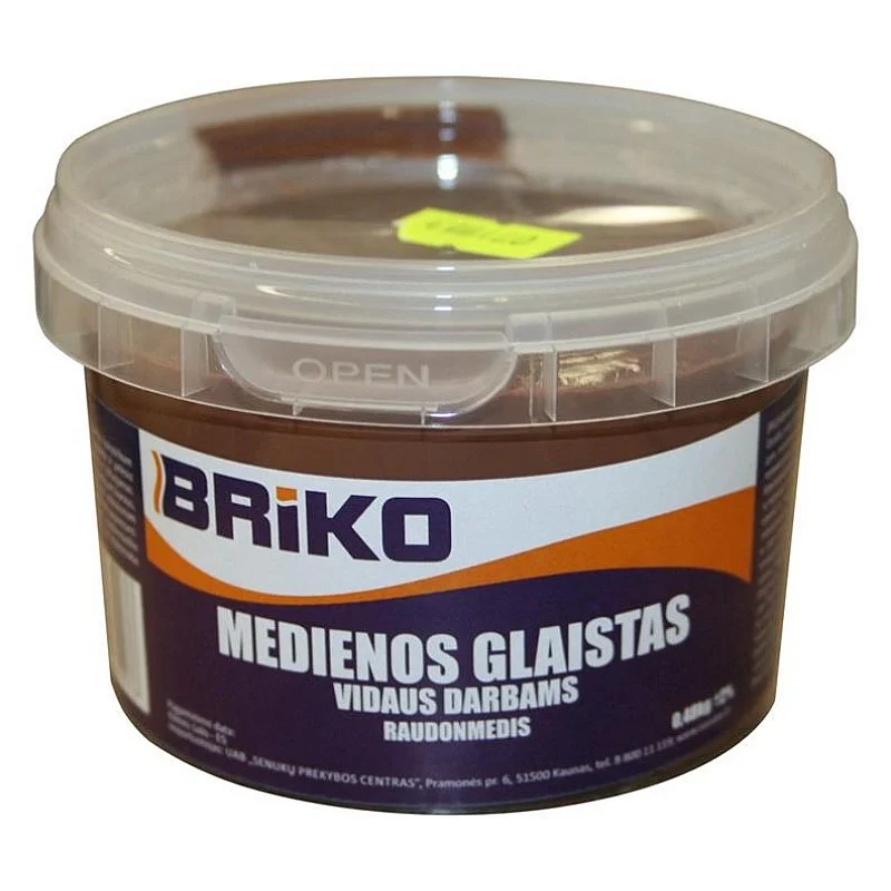 WOOD FILLER INTER BRIKO MAHOGANY 0.48KG