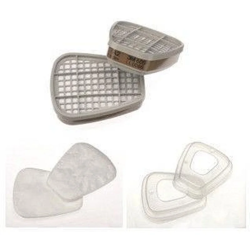 Puskaukė su A2P2 filtrų komplektu 3M T6002C1R