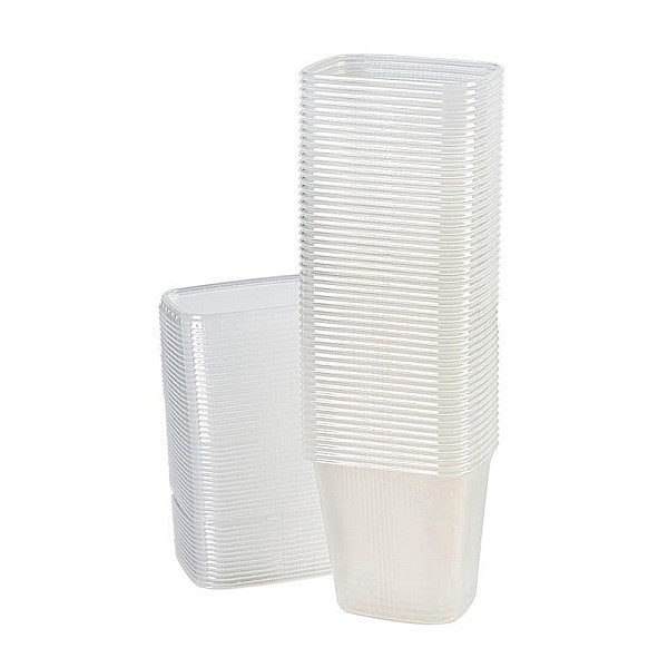 DISPOSABLE CONTAINERS SET WITH LIDS