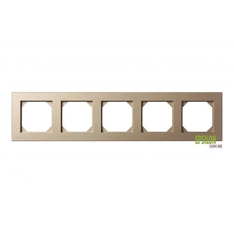 Penkiavietis rėmelis LIREGUS EPSILON. šampano spalvos