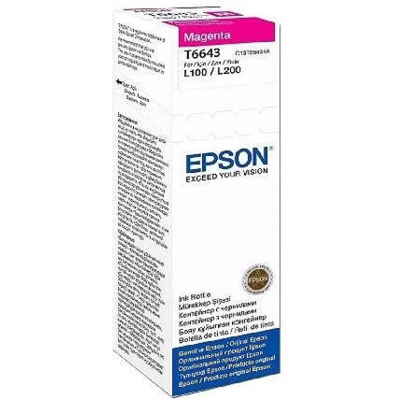 KASETES TINTE PRINTERIM EPSON T6643 MAGENTA KASETES TINTE PRINTERIM EPSON T6643 MAGENTA