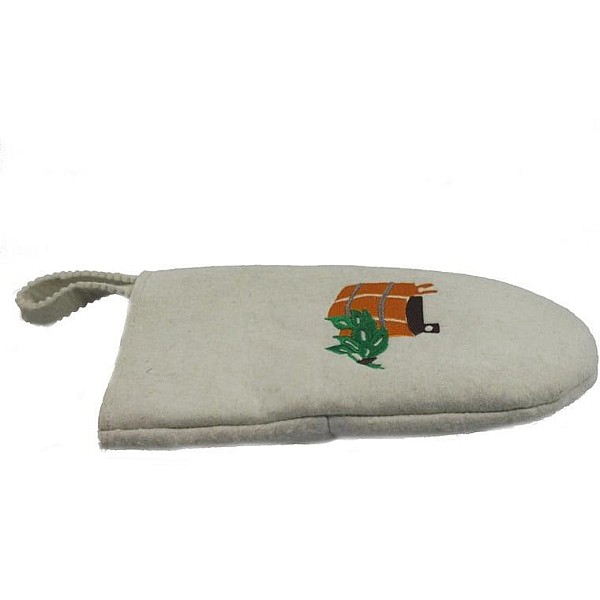 BATHHOUSE GLOVE WITH PICTURE