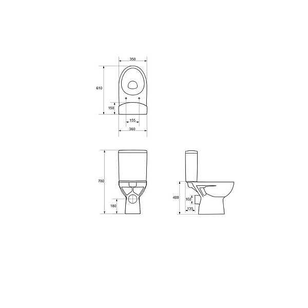 COMPAC TPARVA 306 PA011 3/6 WHITE