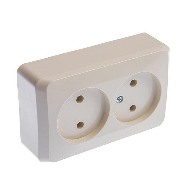 DOUBLE SOCKET 1+1 PRIMA