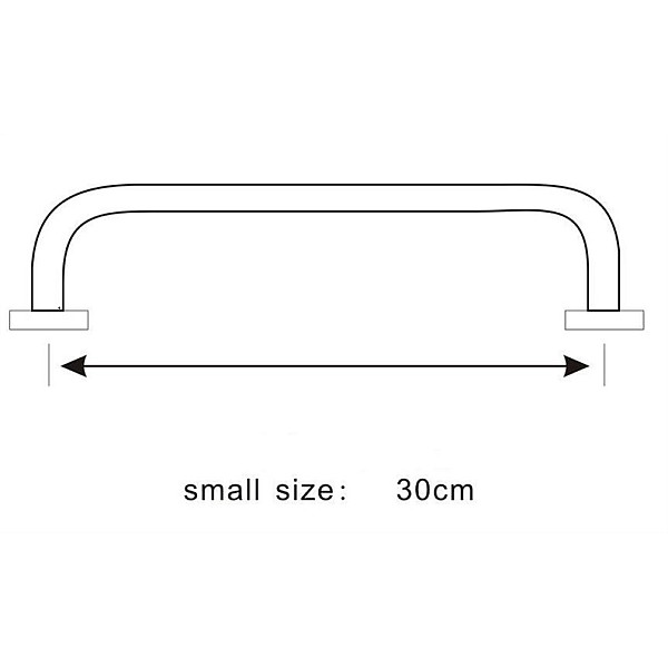 HARDHOLD SG-01 30 CM WHITE