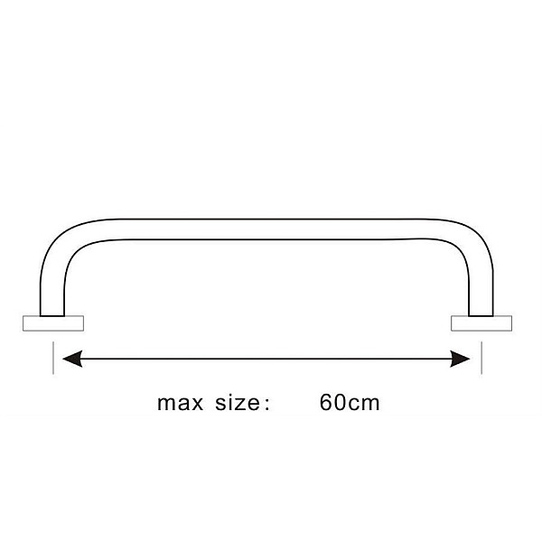 HARDHOLD SG-01 60 CM WHITE