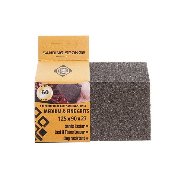 GRINDING SPONGE FORTE TOOLS 125X90X26 M