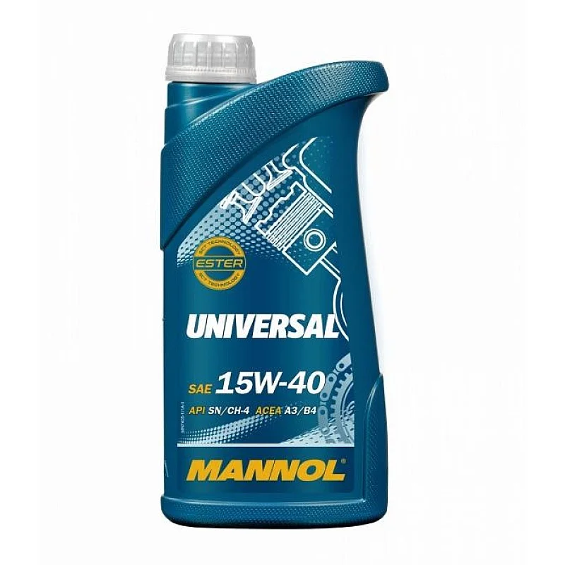 MOTOREĻĻA MANNOL UNIVERSAL 15W/40 1L