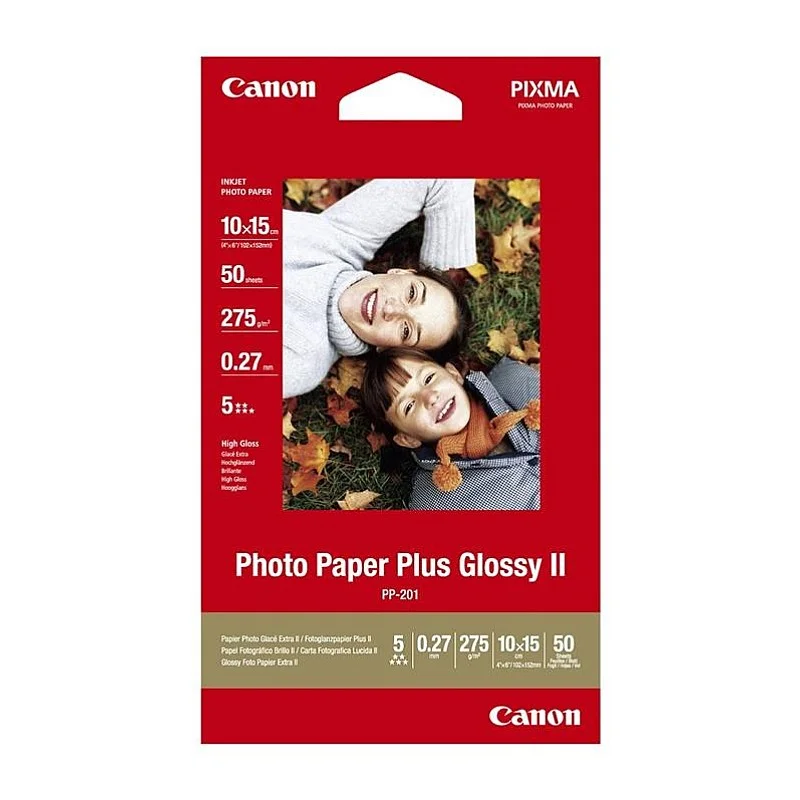 PHOTO PAP 4X6 GLOS 50 PAG PP-201 CANON