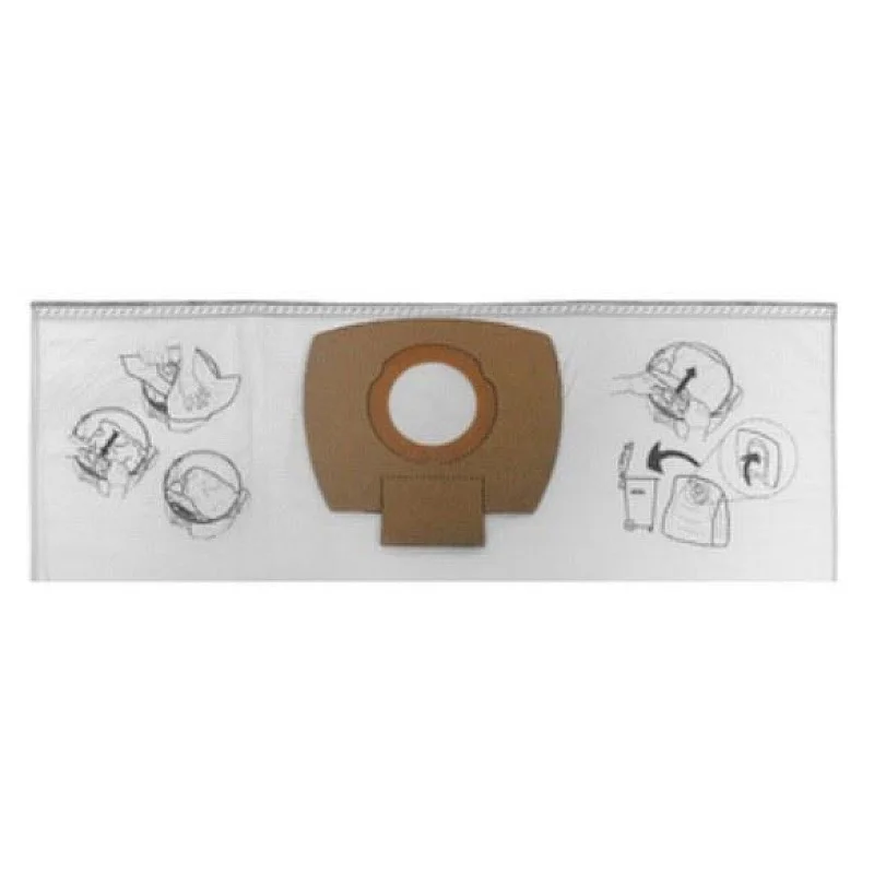 Dulkių siurblio maišeliai Makita P-72899 5 vnt Dulkių siurblio maišeliai Makita P-72899 5 vnt