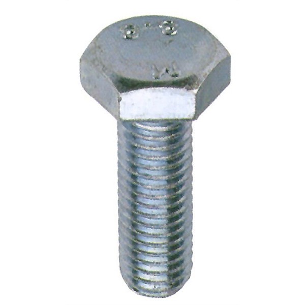 SCREWS DIN933 M6X16 ZN. 40 PCS.