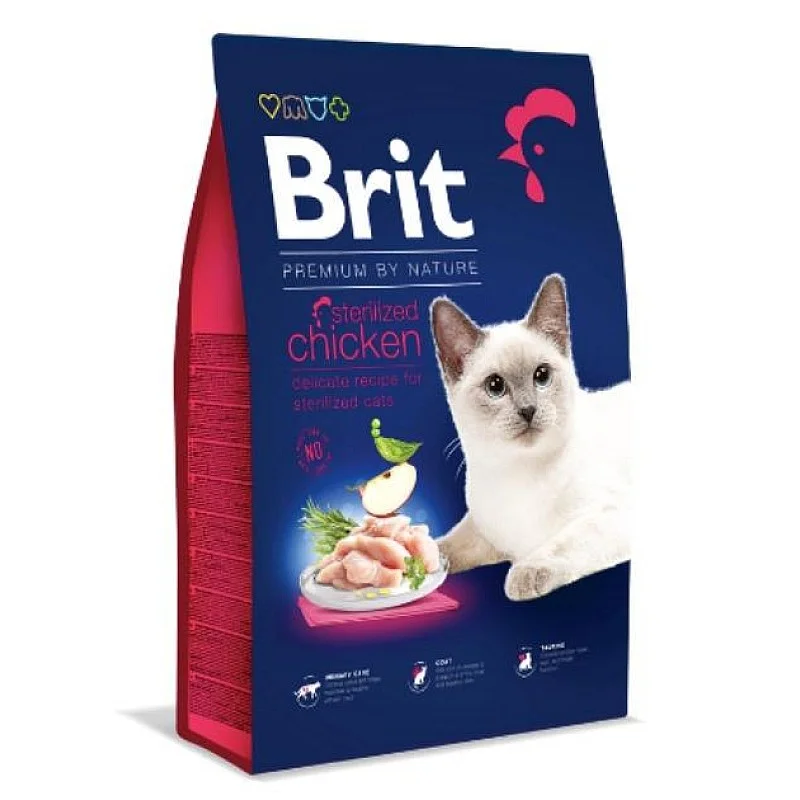 KAĶU BARĪBA BRIT CAT STERILIZED