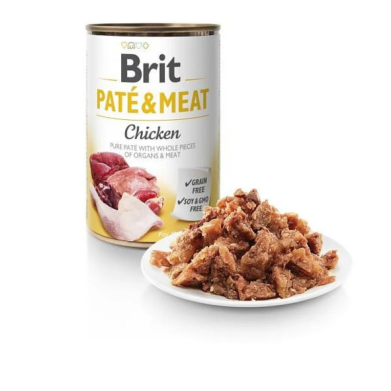 KONSERVI BRIT CARE CHICKEN&PATE 400G KONSERVI BRIT CARE CHICKEN&PATE 400G