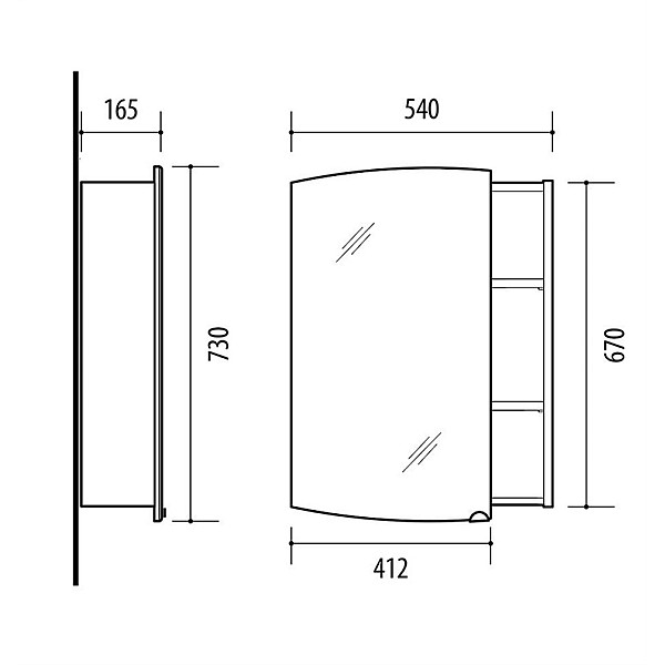 BATHROOM CABINET SV54 SONOMA