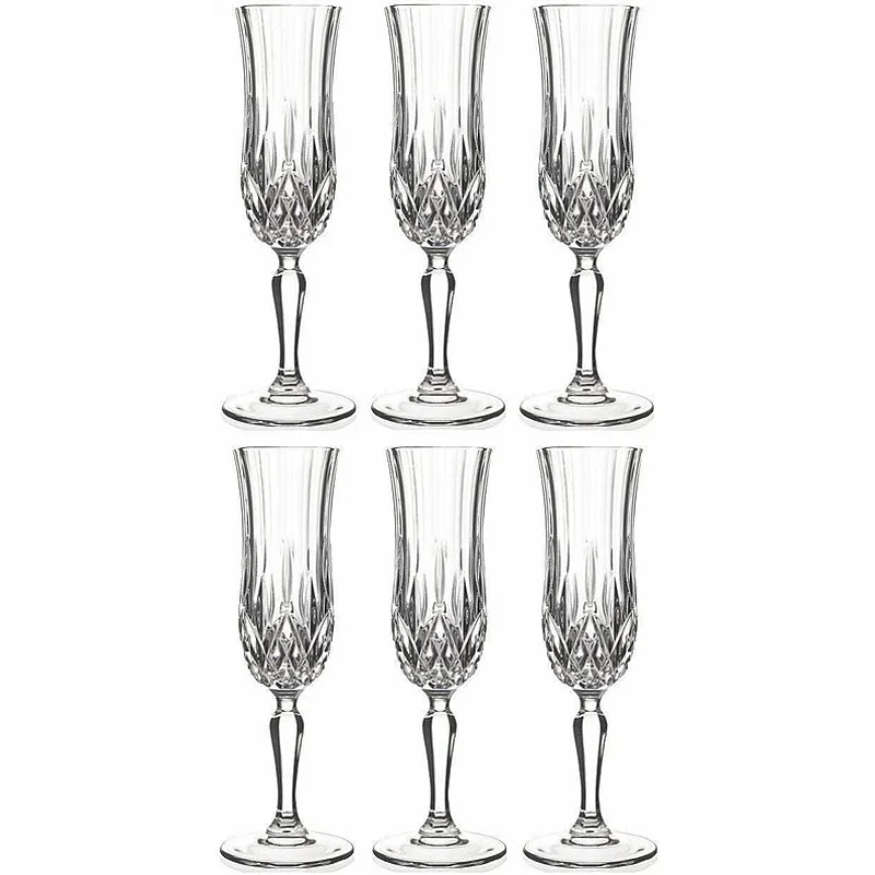 Šampano taurės RCR OPERA. 130 ml. 6 vnt. Šampano taurės RCR OPERA. 130 ml. 6 vnt.