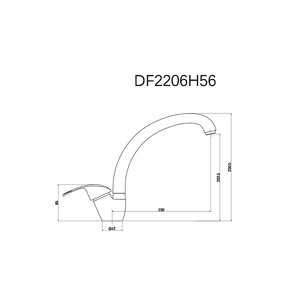 KITCHEN MIXER DF2206H56