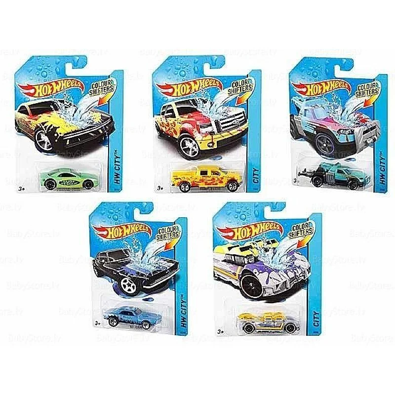 CAR MODEL HOT WHEELS CHANGE THE COLOUR