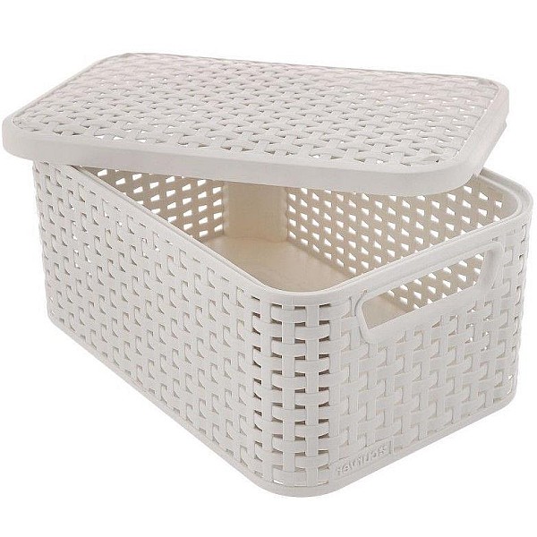 STORAGE BOX STYLE S WHITE 205840