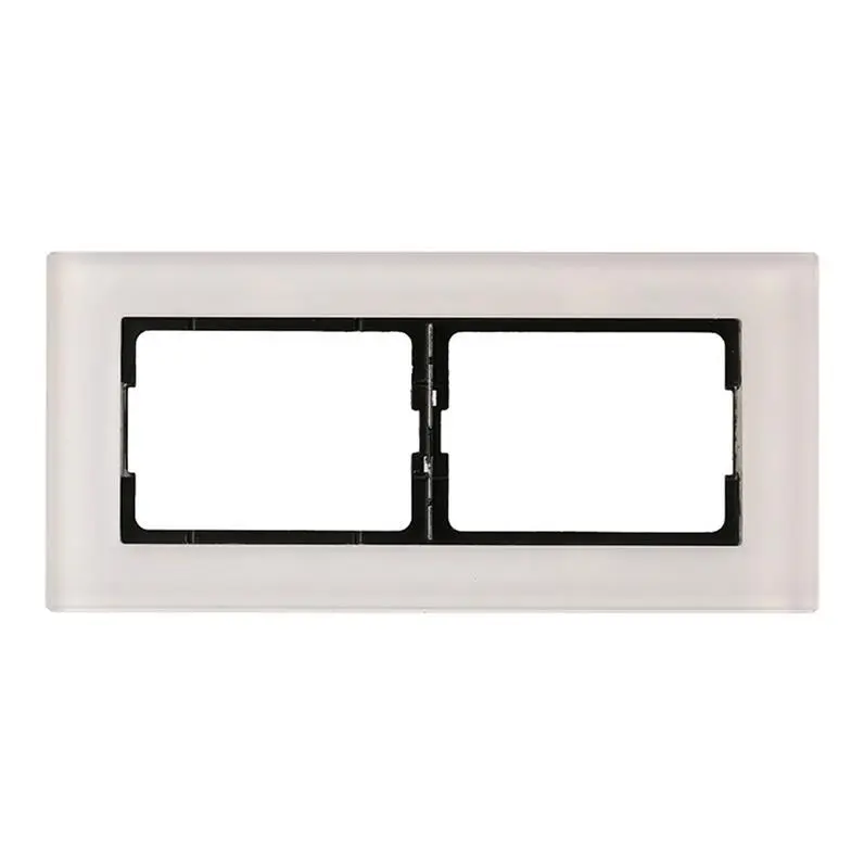 Dvivietis rėmelis VILMA XP500. baltas stiklas Dvivietis rėmelis VILMA XP500. baltas stiklas