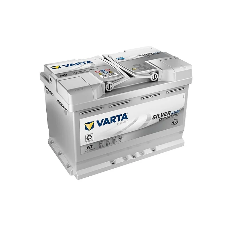 CAR BATTERY VARTAXEV AGM A7 70AH/760A