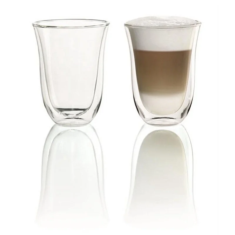 GLASS CUP 2 X 220 ML DELONGHI