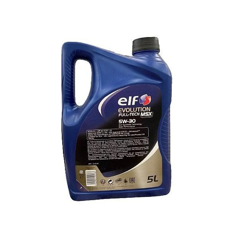 MOTOREĻĻA ELF EVOLUT FT MSX 5W/30 5L