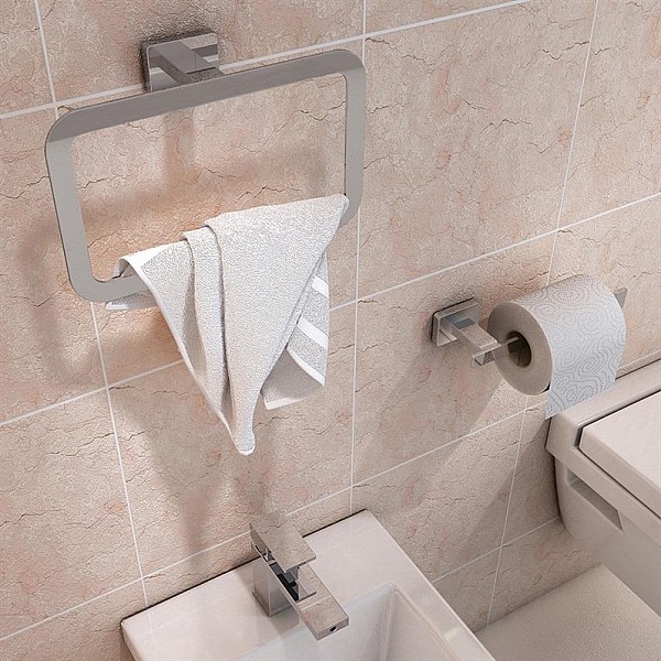 TOWEL HOLDER OVAL ATENA 4470