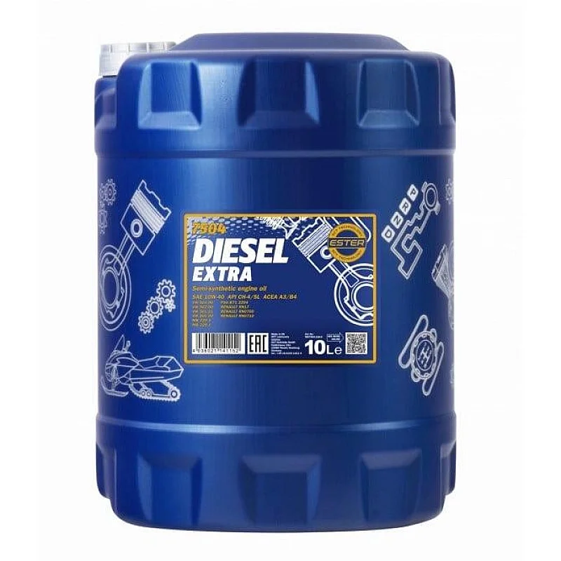 VARIKLIŲ TEPALAS „MANNOL DIESEL EXTRA 10W40“