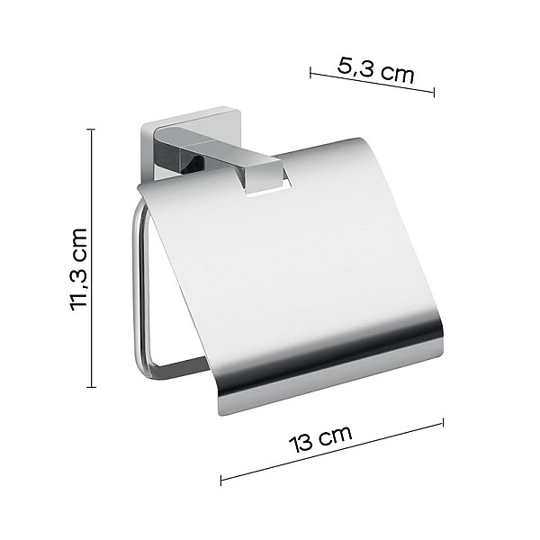 TOILET PAPER HOLDER ATENA 4425 WITH COV