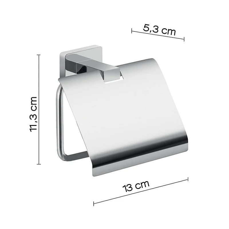 TOILET PAPER HOLDER ATENA 4425 WITH COV TOILET PAPER HOLDER ATENA 4425 WITH COV