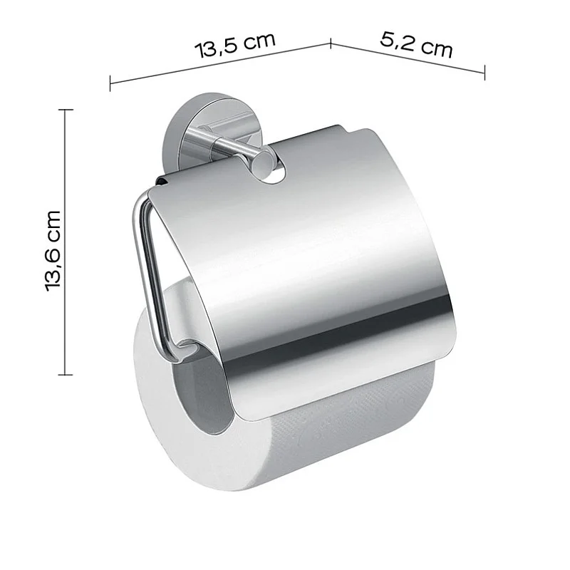 TOILET PAPER HOLDER EROS 2325 WITH COVE TOILET PAPER HOLDER EROS 2325 WITH COVE
