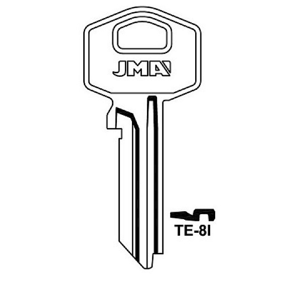 BLANK KEY TE-8I TESA MISCELLANEOUS