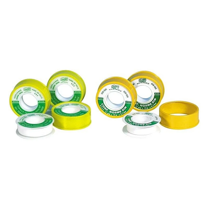 TEFLON TAPE FOR GAS 25X12X0.1 0.4G/M3