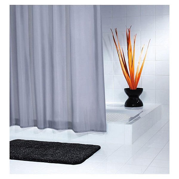 BATHROOM CURTAIN MADISON 453.10 GREY. 1