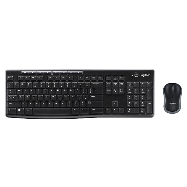 Klaviatūra Logitech MK270 EN. juoda. belaidė