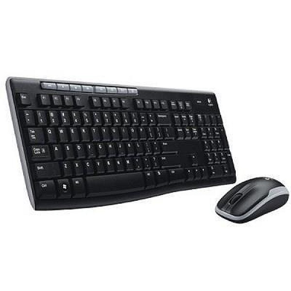 Klaviatūra Logitech MK270 EN. juoda. belaidė