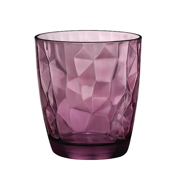 Stiklinė BORMIOLI ROCCO DIAMOND DOF. 390 ml. violetinė