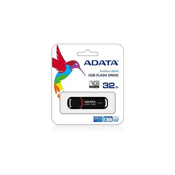 ATSLĒGA USB ADATA UV150 32GB USB3 BLACK (A-DATA)