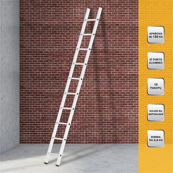 LADDERS 1X10 FORTE TOOLS 8110