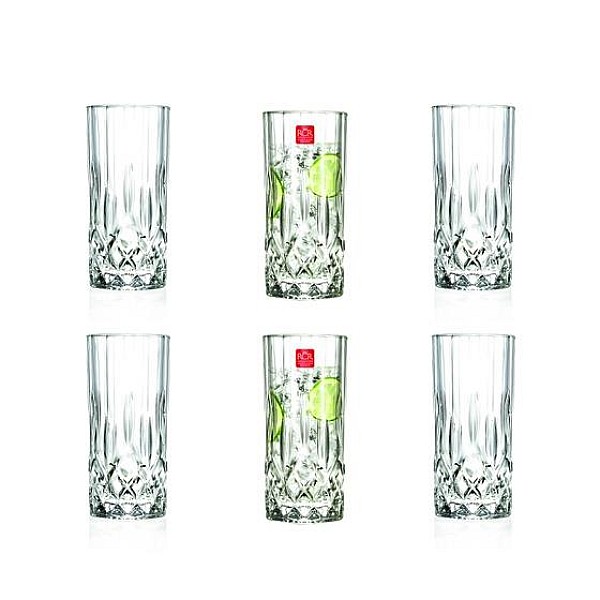 GLASS SET OPERA 6 PCS.. 350 ML