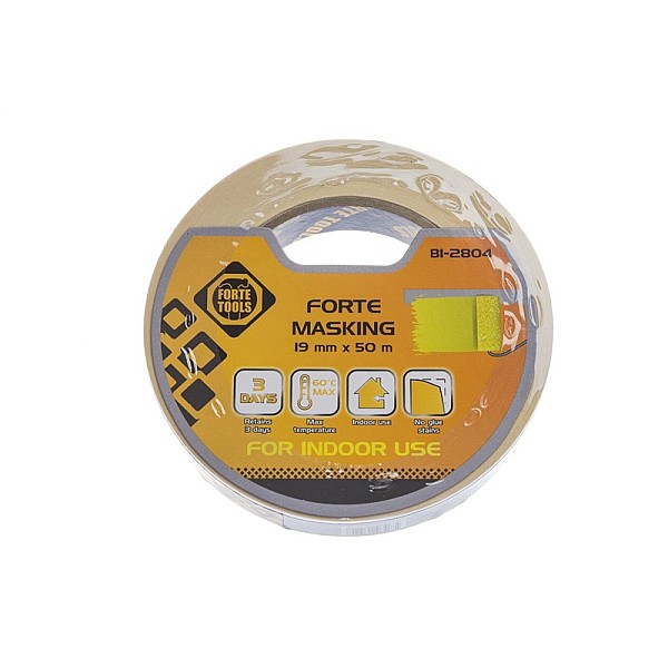 PAINTING TAPE 50 M X 19 MM FORTE TOOL