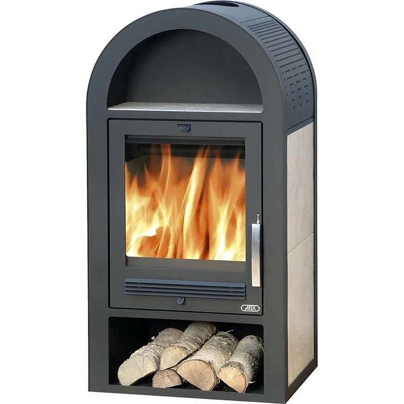 Krosnelė ABX STOCKHOLM. 12.5 kW. su šilumokaičiu