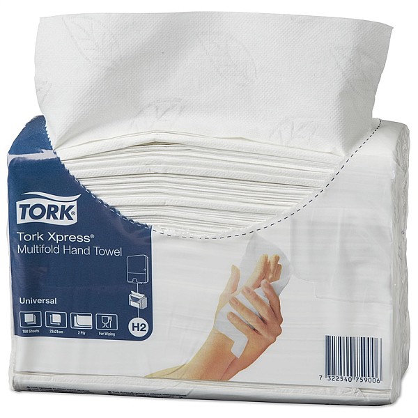 Dvieļi papīra Tork Xpress Multifold